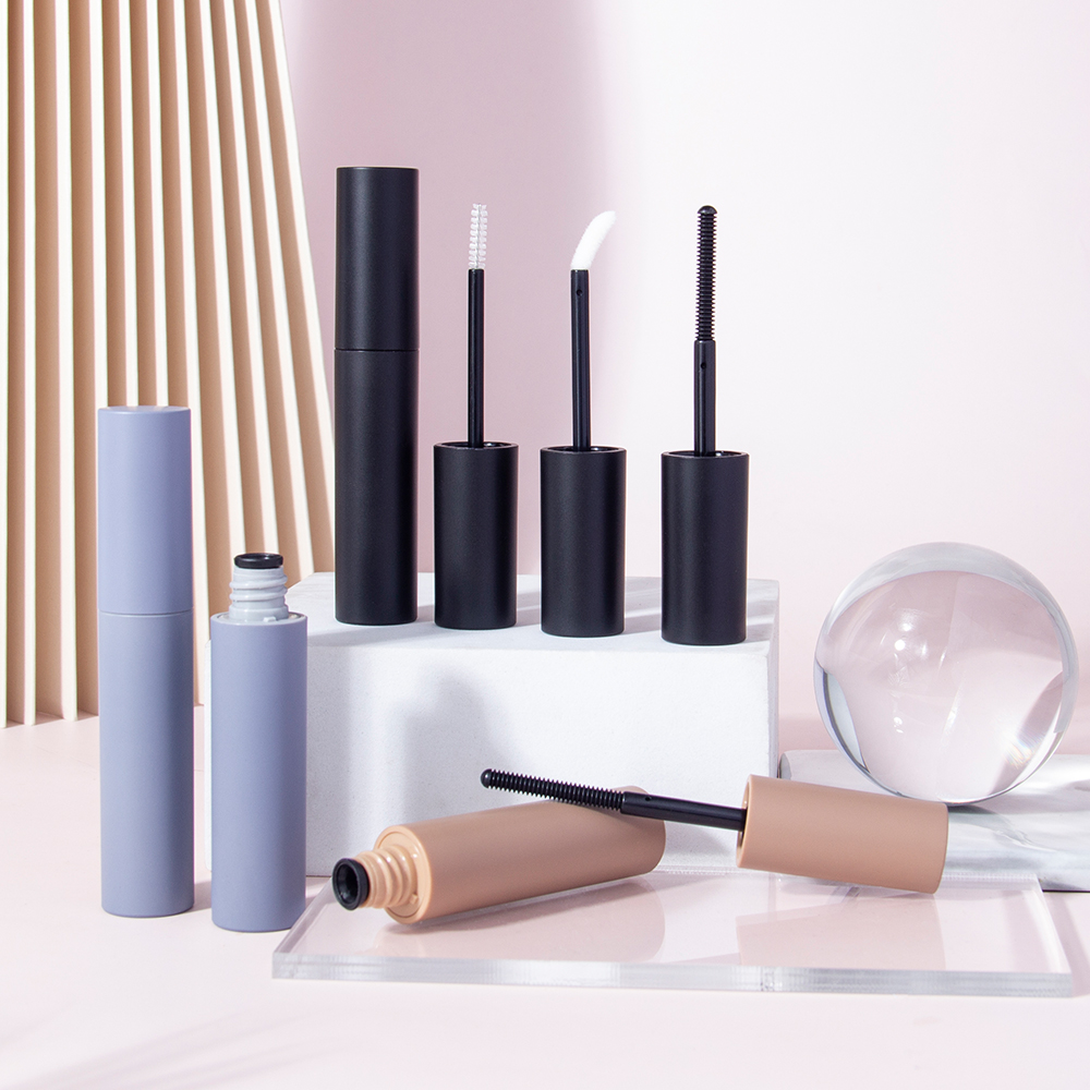 4ml Double Layer Nested Empty Eyelash Tube with Applicator Wand, multi-color empty container for lash glue, eyelash serum and brow mascara