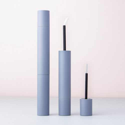 gray 2 in 1 Empty Bond and Seal Lash Glue Tube for Segmented Cluster Lashes double tube combination display